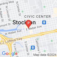 View Map of 225 East Weber Avenue,Stockton,CA,95202